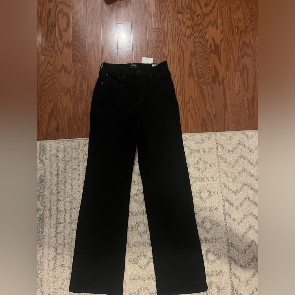 J crew black jeans